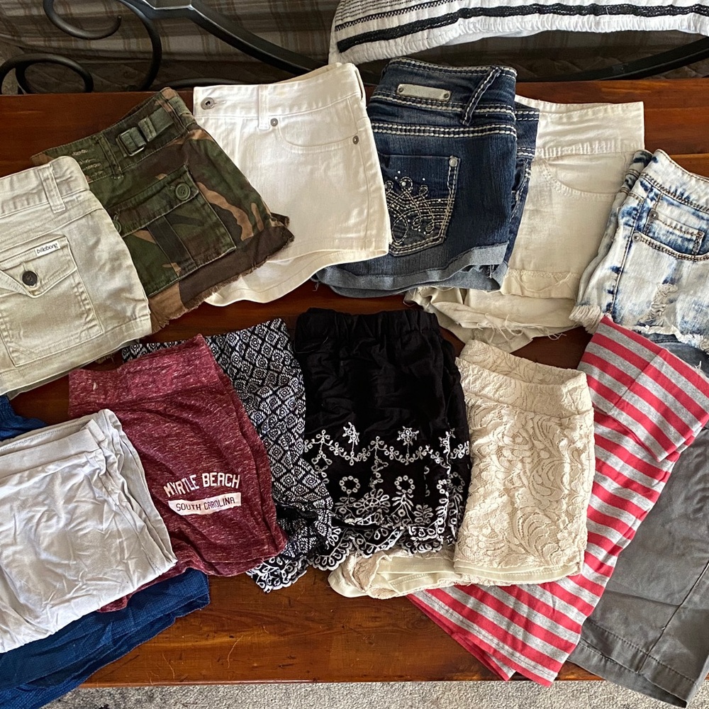 Booty Shorts Mixed Lot